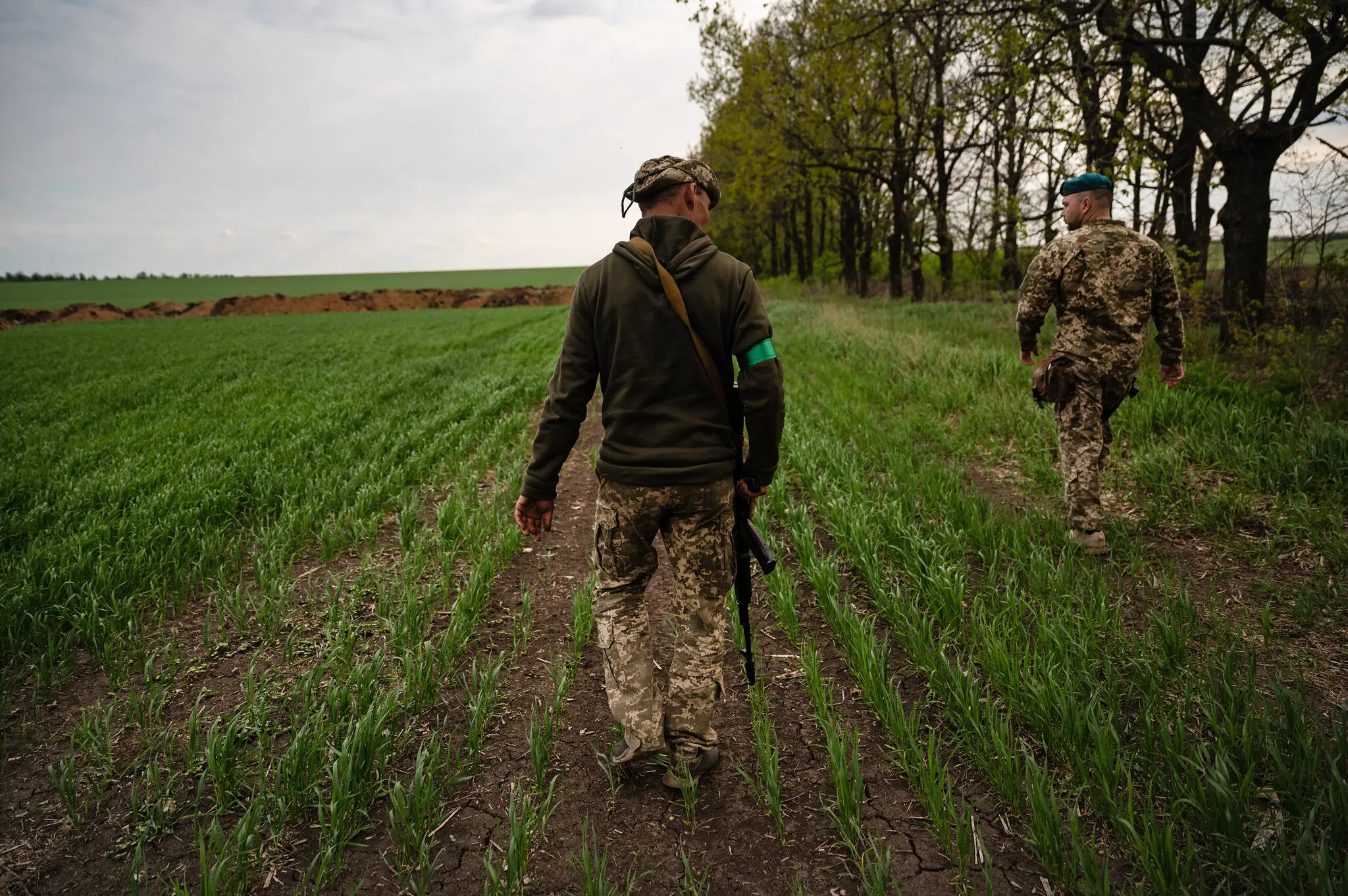 Солдати в Запорізькій області України минулого року. Це дуже незвично для військових Росії чи України оприлюднювати власні втрати